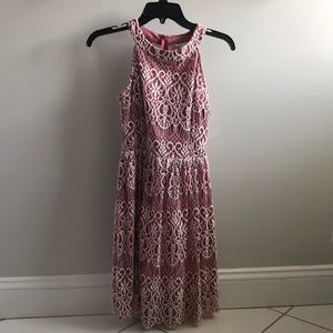 New with tags Altair’s State Pale Plum lace dress